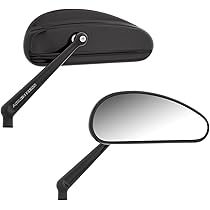 Amazon.com: Arlen Ness 510-026 Downdraft Mirror - Black